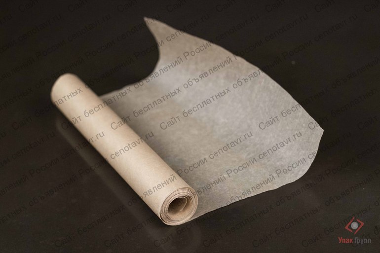 Фото: Пергаментная бумага в листах и рулоне