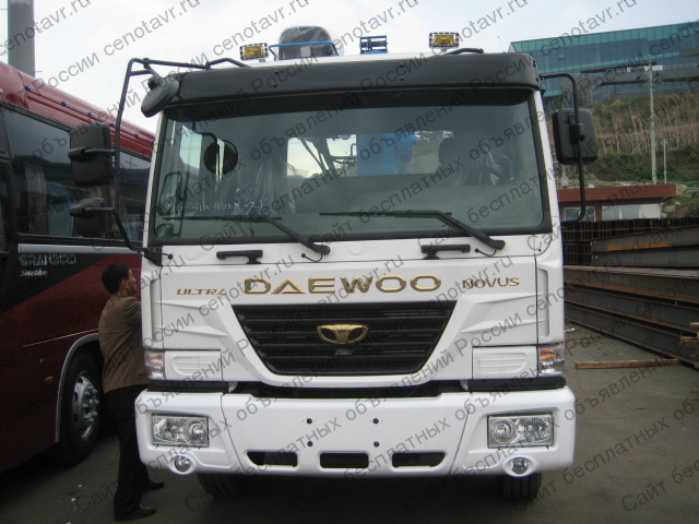 Фото: Продам DAEWOO ULTRA грузовик с краном манипулятором