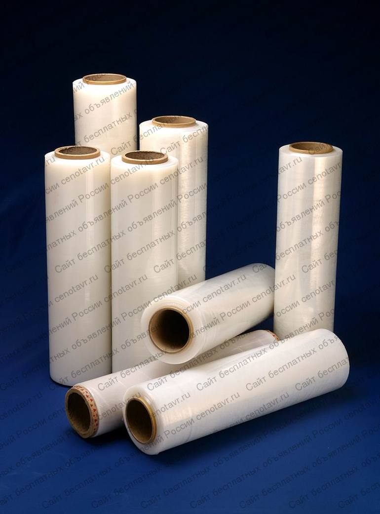 Стрейч-пленка (PVC, LDPE, LLDPE - линейный ПЭВД)
