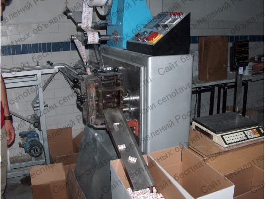 Фото: Оберточное оборудование для сахара рафинада в один кубик