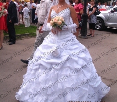 Фото: Продаю новое красивое свадебное платье + подарки
