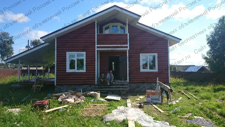 Фото: Теплый бетонный дом по цене каркасного. 