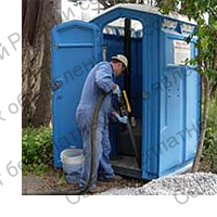 Фото: Обслуживание мобильных туалетных кабин в Липецке