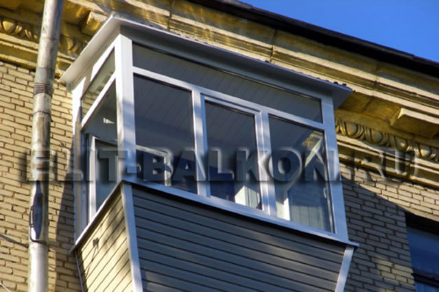 Фото: Остекление балконов, окон, увеличение объема балконов 