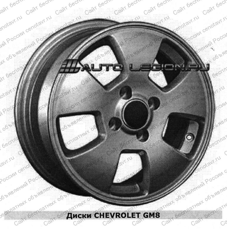 Фото: Два литых диска GM8 для Chevrolet, продажа в Челябинске литых дисков