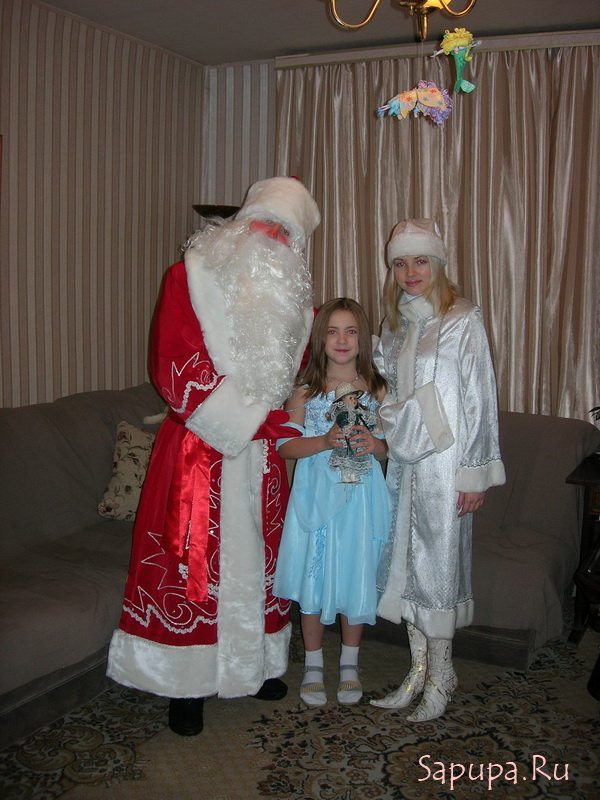 Фото: Дед Мороз и Снегурочка в Казани, заказ Деда Мороза и Снегурочки